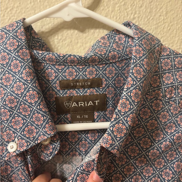 Men’s Ariat Long Sleeve Button Down Size XL - Picture 3 of 5